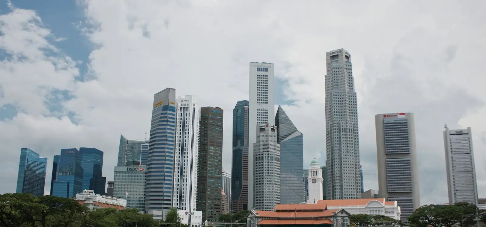 Singapore CBD skyline
